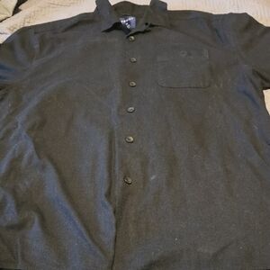 Classic Black Short Sleeve Men's Shirt